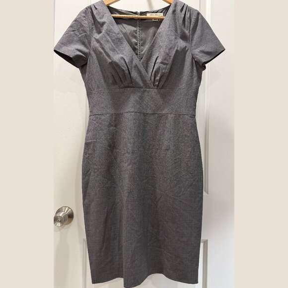Banana Republic Dresses & Skirts - Banana Republic Gray Sheath Dress | Sz 8